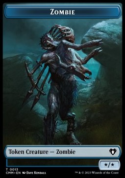 Zombie Token (U */*) // City's Blessing Token