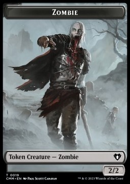 Zombie Token (B 2/2) // Insect Token (G 1/1)