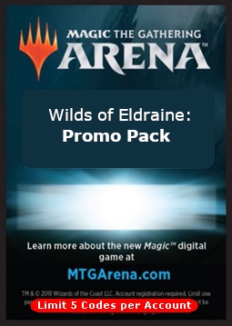 Arena Code Card (Promo Pack)