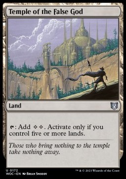 Temple of the False God