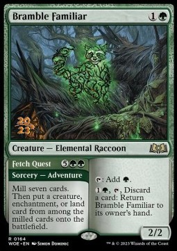 Bramble Familiar // Fetch Quest