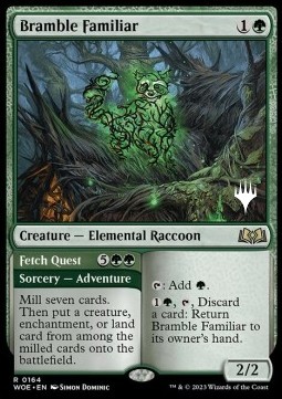 Bramble Familiar // Fetch Quest