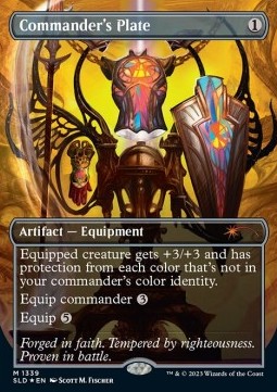 Commander's Plate