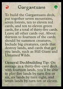 Strategy Card: Gargantuans 2