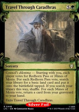 Travel Through Caradhras