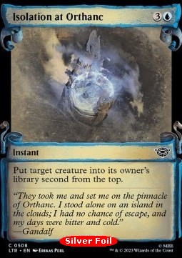 Isolation at Orthanc