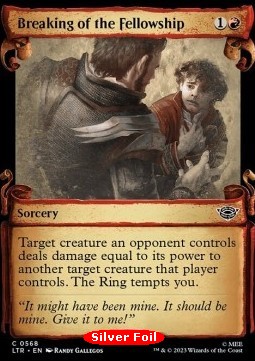Breaking of the Fellowship