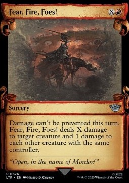 Fear, Fire, Foes!