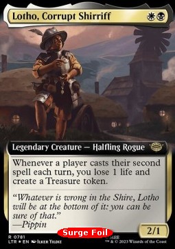 Lotho, Corrupt Shirriff