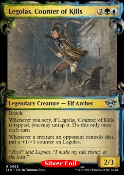 Legolas, Counter of Kills