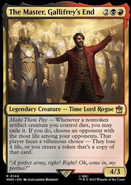 The Master, Gallifrey's End