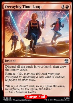 Decaying Time Loop