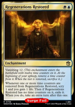 Regenerations Restored