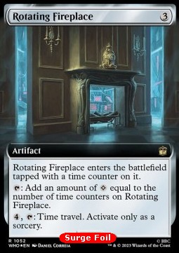 Rotating Fireplace