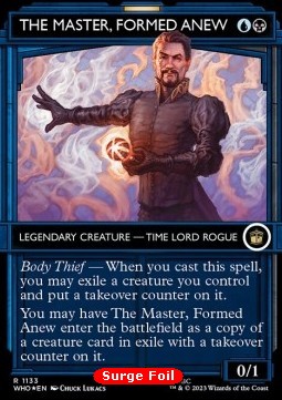 The Master, Formed Anew