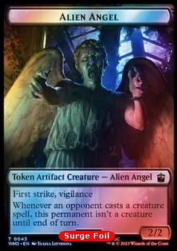 Alien Angel Token (A 2/2) // Mutant Token (G 3/3)