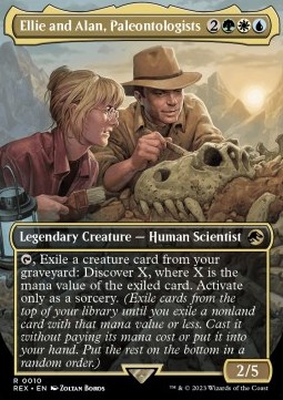 Ellie and Alan, Paleontologists