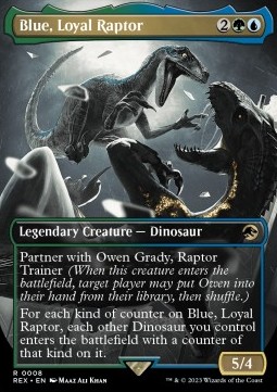 Blue, Loyal Raptor