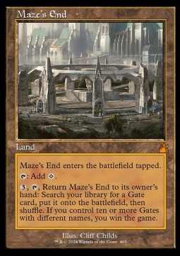 Maze's End