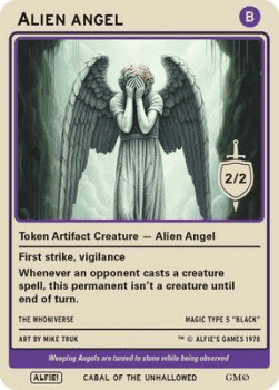 Alien Angel Token (Artifact 2/2)