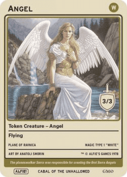 Angel Token (White 3/3)
