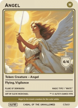 Angel Token (White 4/4 Vigilance)