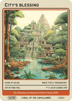 City's Blessing Token