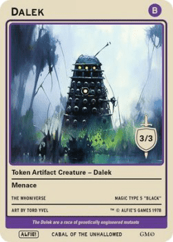 Dalek Token (Artifact 3/3)