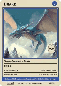 Drake Token (Blue 2/2)