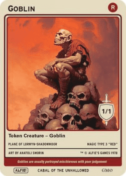 Goblin Token (Red 1/1)