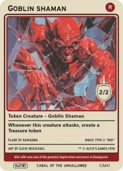 Goblin Shaman Token (Red 2/2)