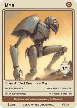 Myr Token (Artifact 1/1)