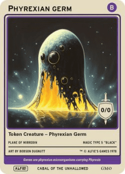 Phyrexian Germ Token (Black 0/0)