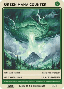Green Mana Counter