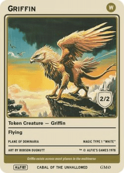 Griffin Token (White 2/2)