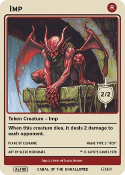 Imp Token (Red 2/2)