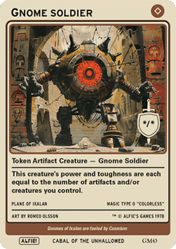 Gnome Soldier Token (Artifact */*)