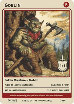 Goblin Token (Red 1/1)
