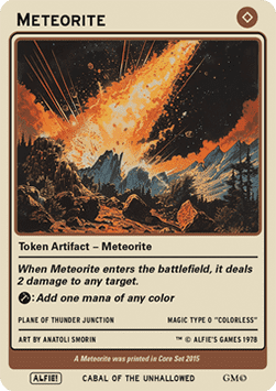 Meteorite Token