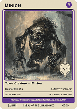 Minion Token (Black */*)