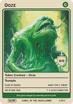 Ooze Token (Green 0/0)