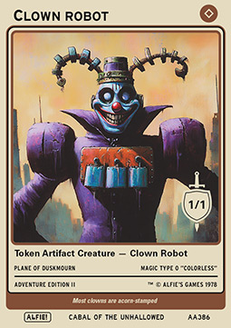 Clown Robot Token (Artifact 1/1)