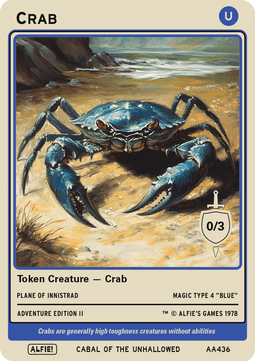 Crab Token (Blue 0/3)