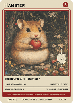 Hamster Token (Red 1/1)