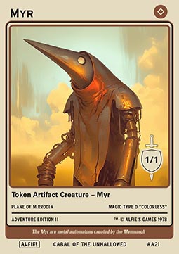 Myr Token (Artifact 1/1)