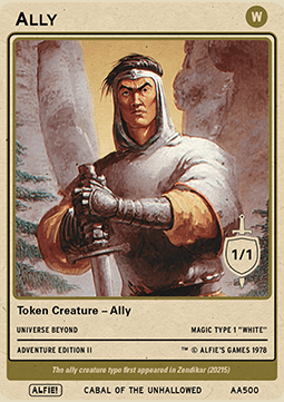 Ally Token (White 1/1)