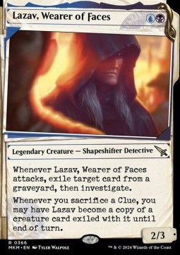 Lazav, Wearer of Faces