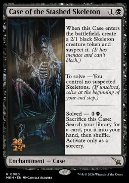 Case of the Stashed Skeleton