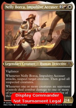 Nelly Borca, Impulsive Accuser