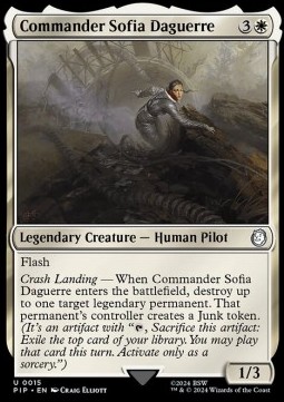 Commander Sofia Daguerre